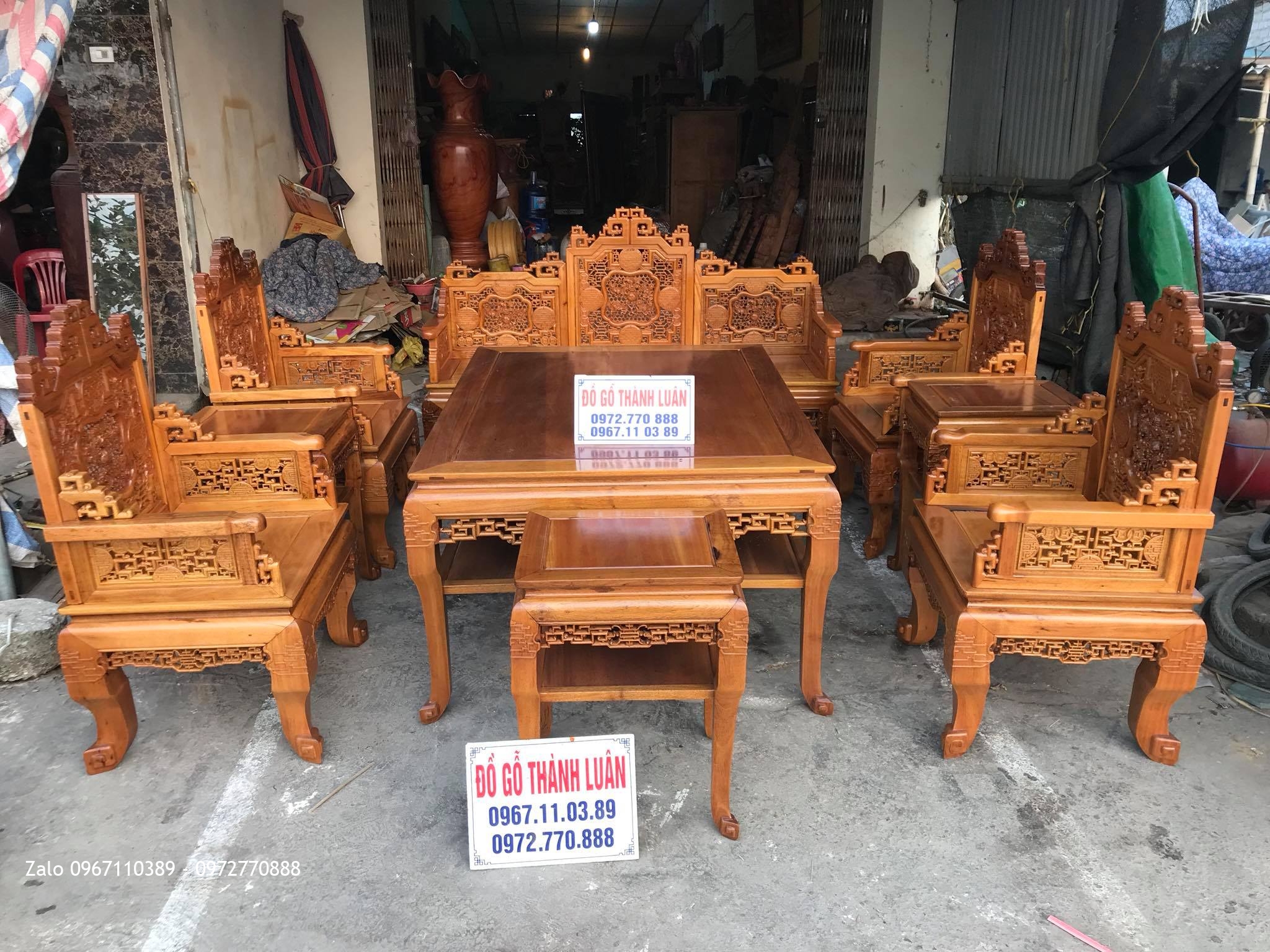 Trường Kỷ Huế Ngũ Lân 9 Món Gỗ Gụ, Anh Lân Tây Tựu Từ Liêm Hà Nội