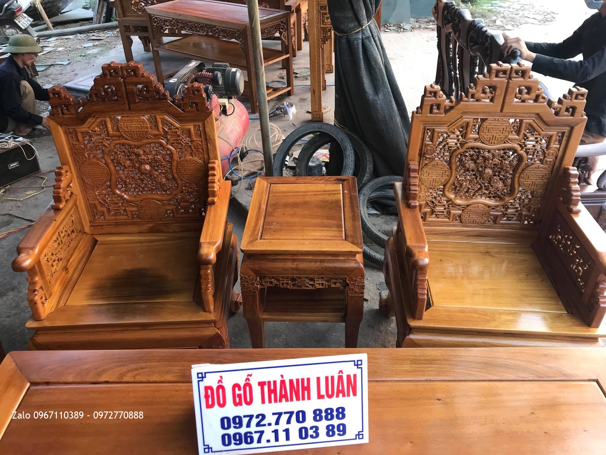 Trường Kỷ Huế Ngũ Lân 9 Món Gỗ Gụ, Anh Lân Tây Tựu Từ Liêm Hà Nội,,