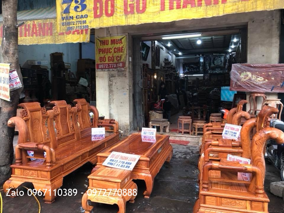 Bộ Tần Thủy Hoàng Gỗ Gõ Đỏ Nam Phi