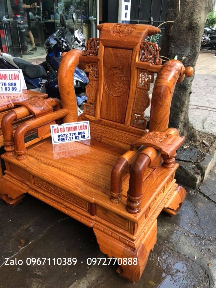 Bộ Tần Thủy Hoàng Gỗ Gõ Đỏ Nam Phi