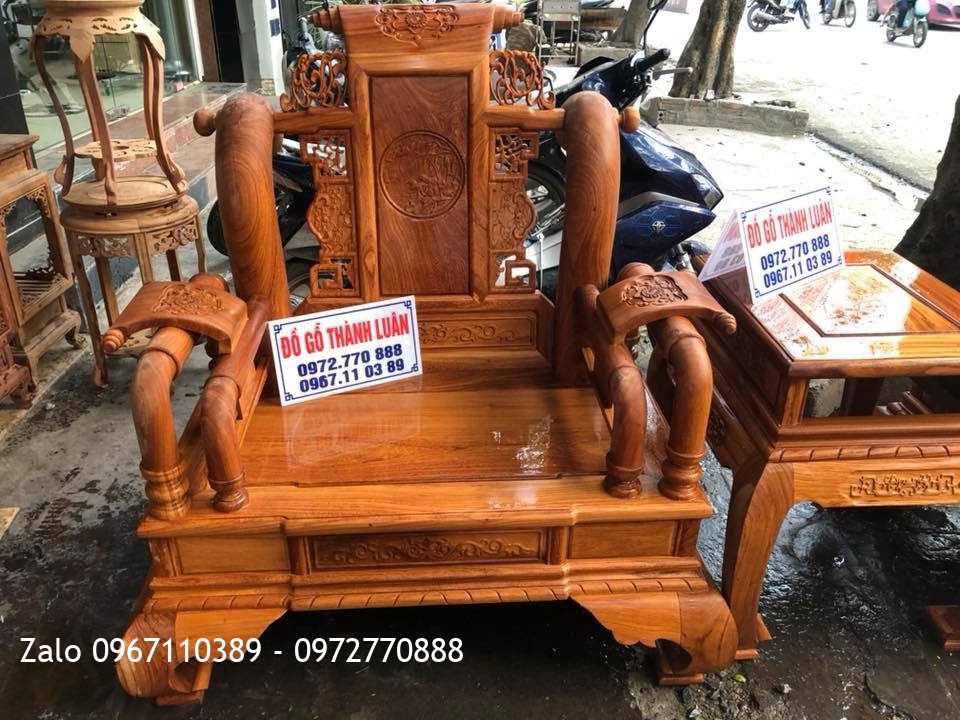 Bộ Tần Thủy Hoàng Gỗ Gõ Đỏ Nam Phi