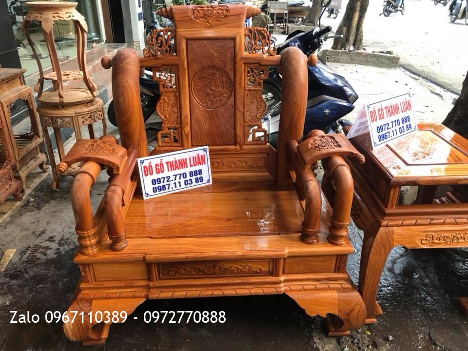 Bộ Tần Thủy Hoàng Gỗ Gõ Đỏ Nam Phi