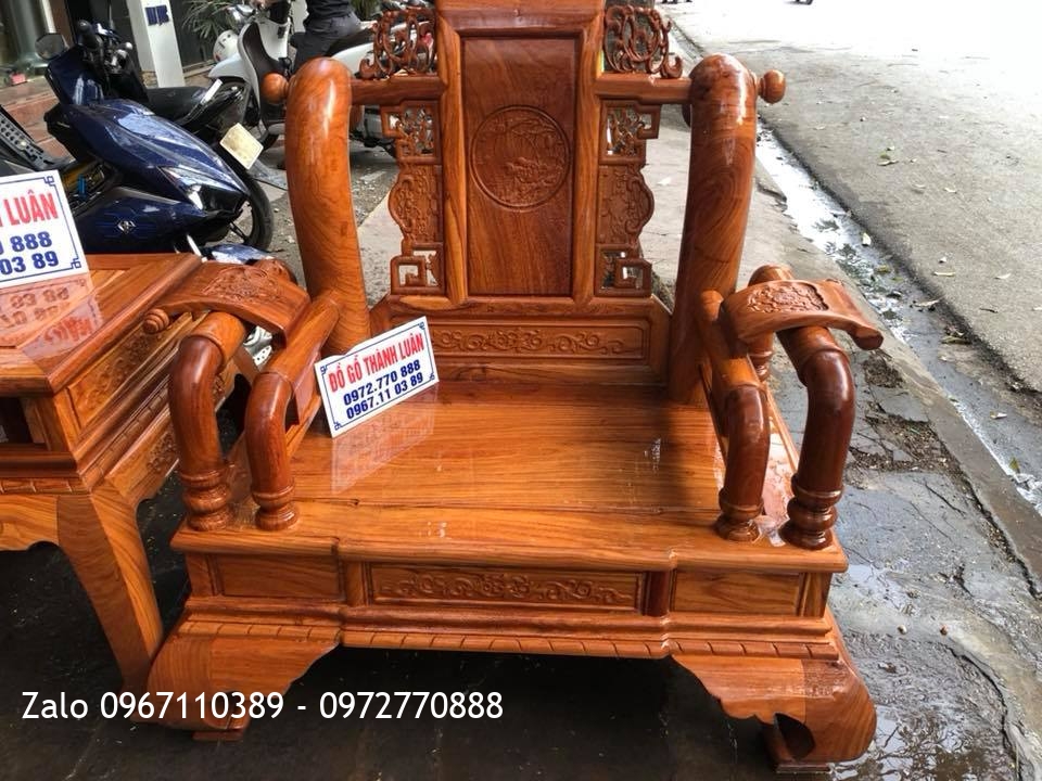 Bộ Tần Thủy Hoàng Gỗ Gõ Đỏ Nam Phi,