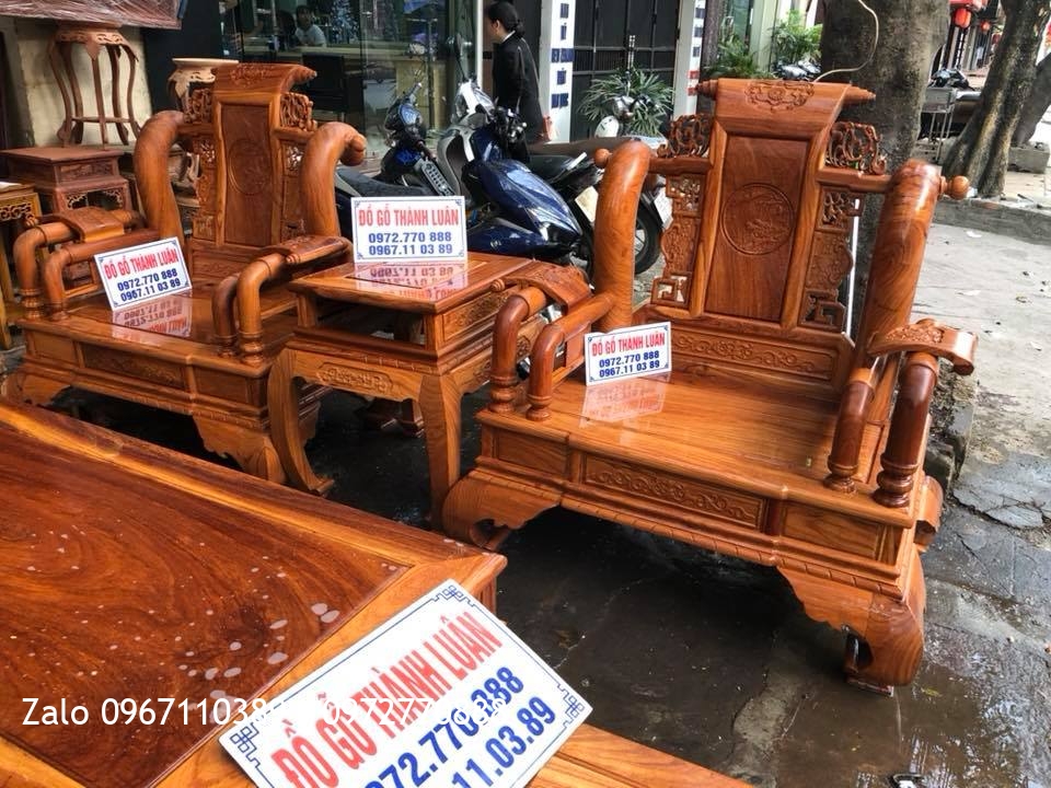 Bộ Tần Thủy Hoàng Gỗ Gõ Đỏ Nam Phi,