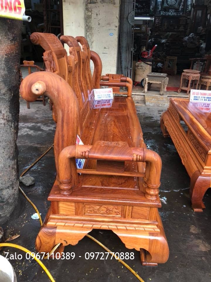 Bộ Tần Thủy Hoàng Gỗ Gõ Đỏ Nam Phi,