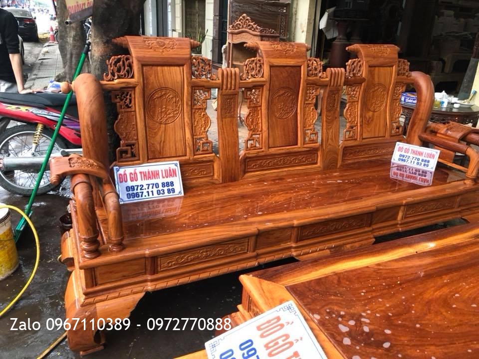 Bộ Tần Thủy Hoàng Gỗ Gõ Đỏ Nam Phi.