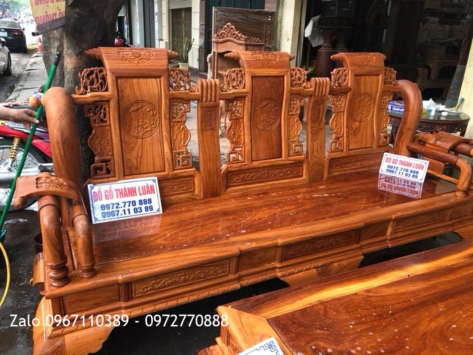 Bộ Tần Thủy Hoàng Gỗ Gõ Đỏ Nam Phi.