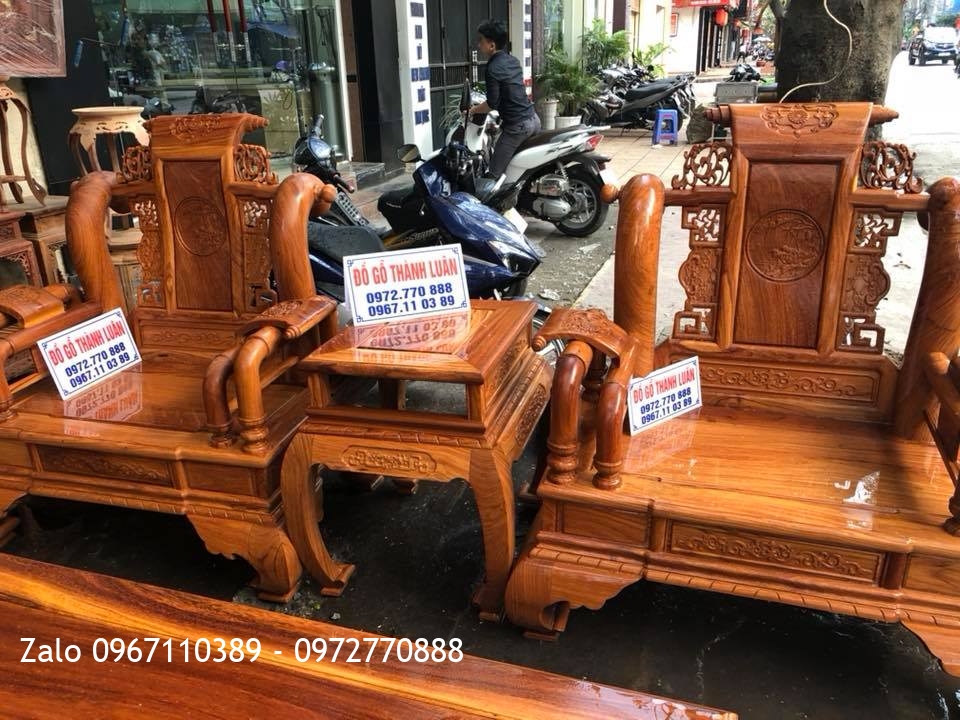 Bộ Tần Thủy Hoàng Gỗ Gõ Đỏ Nam Phi.