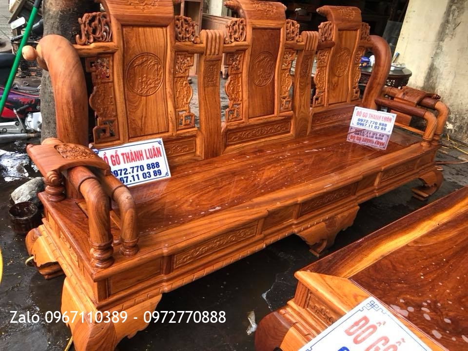 Bộ Tần Thủy Hoàng Gỗ Gõ Đỏ Nam Phi.