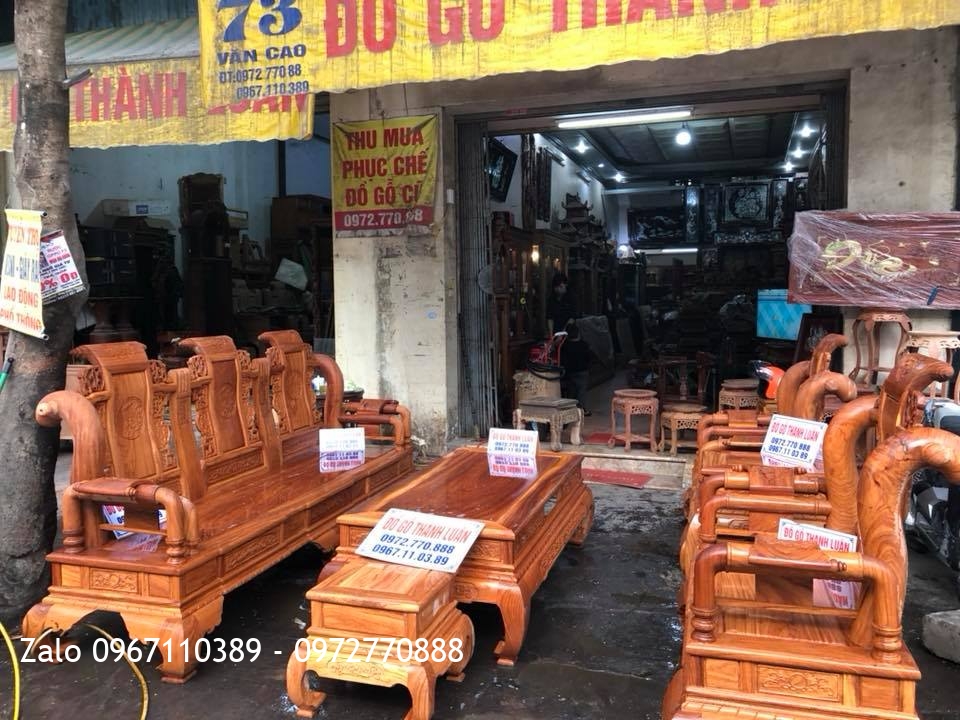 Bộ Tần Thủy Hoàng Gỗ Gõ Đỏ Nam Phi