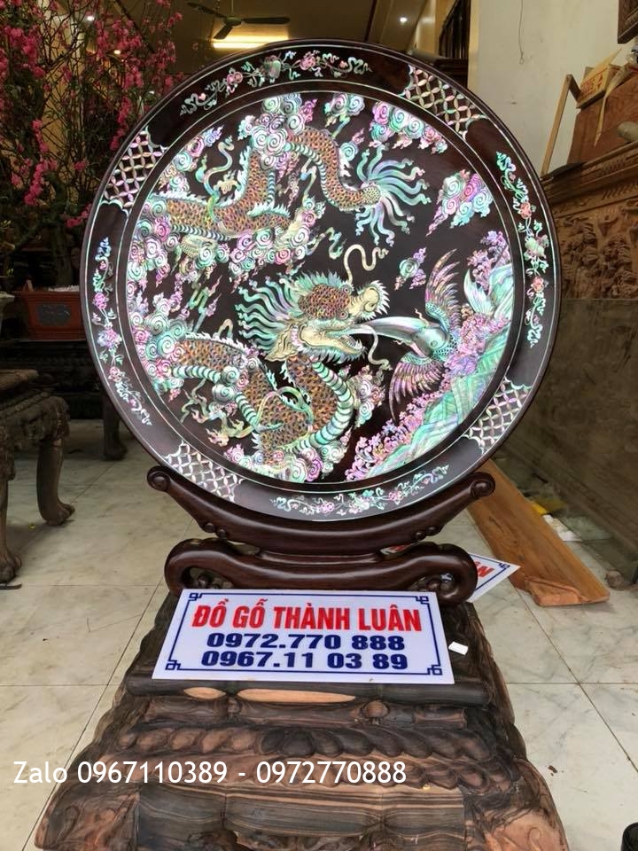 ĩa Khảm Ốc Rồng Cuốn Thuỷ   