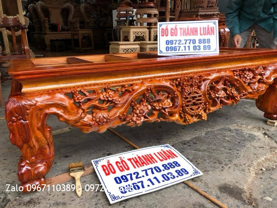 Chân Bể Cá Gỗ Hương Đỏ Gia Lai. Khách Hải Phòng