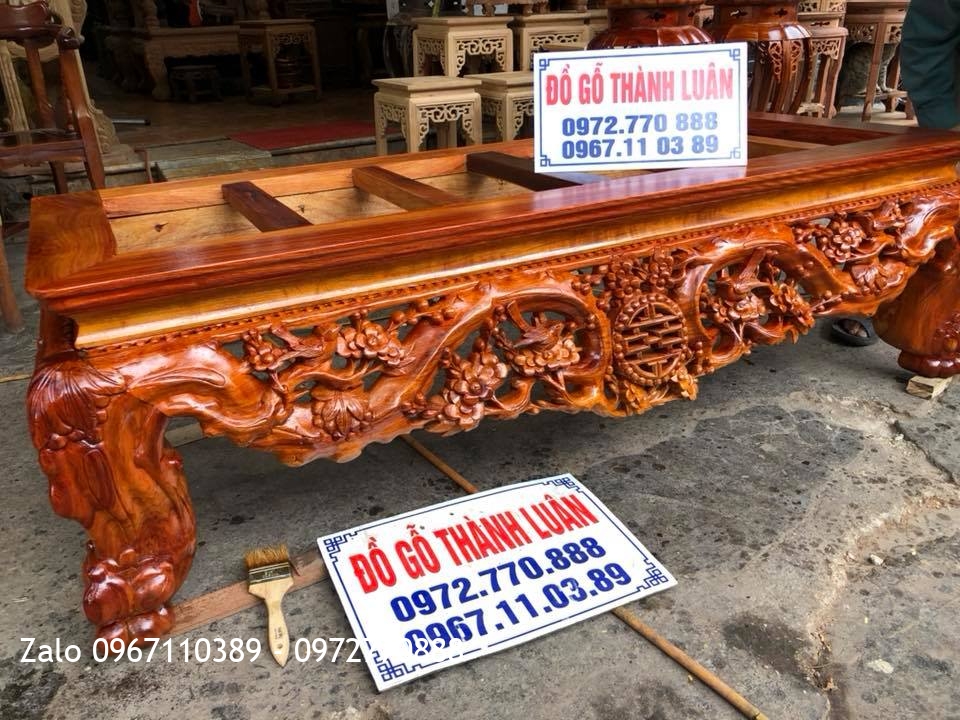 Chân Bể Cá Gỗ Hương Đỏ Gia Lai. Khách Hải Phòng