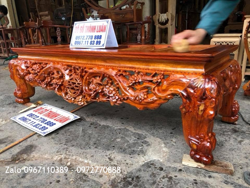 Chân Bể Cá Gỗ Hương Đỏ Gia Lai. Khách Hải Phòng.