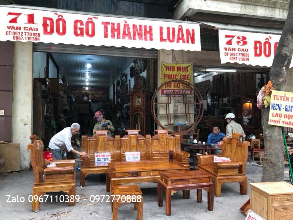 Bộ Âu Á Hộp Gỗ Hương Vân Đỏ Nam Phi, Khách Hải Phòng