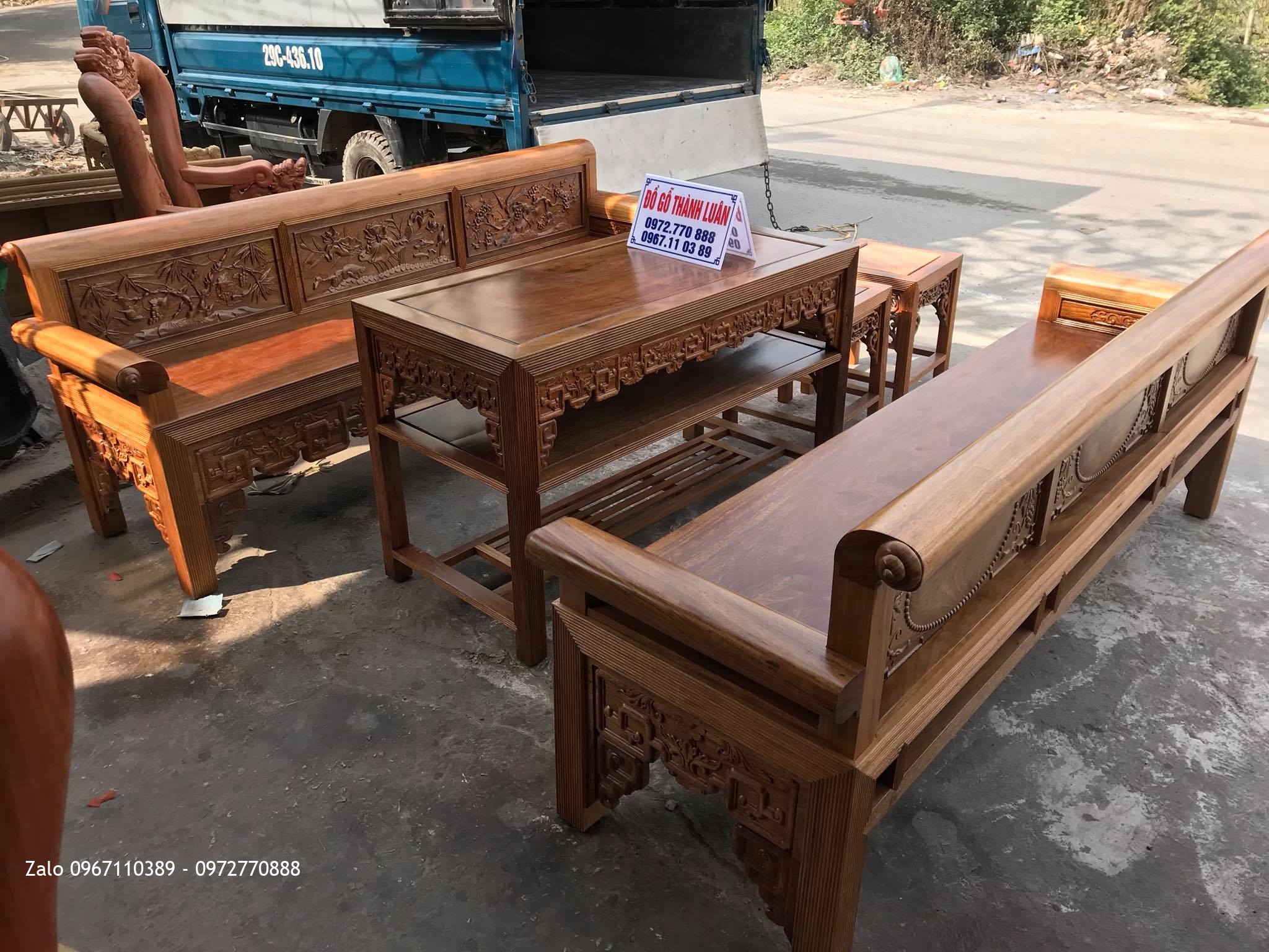 Trường Kỷ Gỗ Lim Xanh. A Định Thanh Hoá.