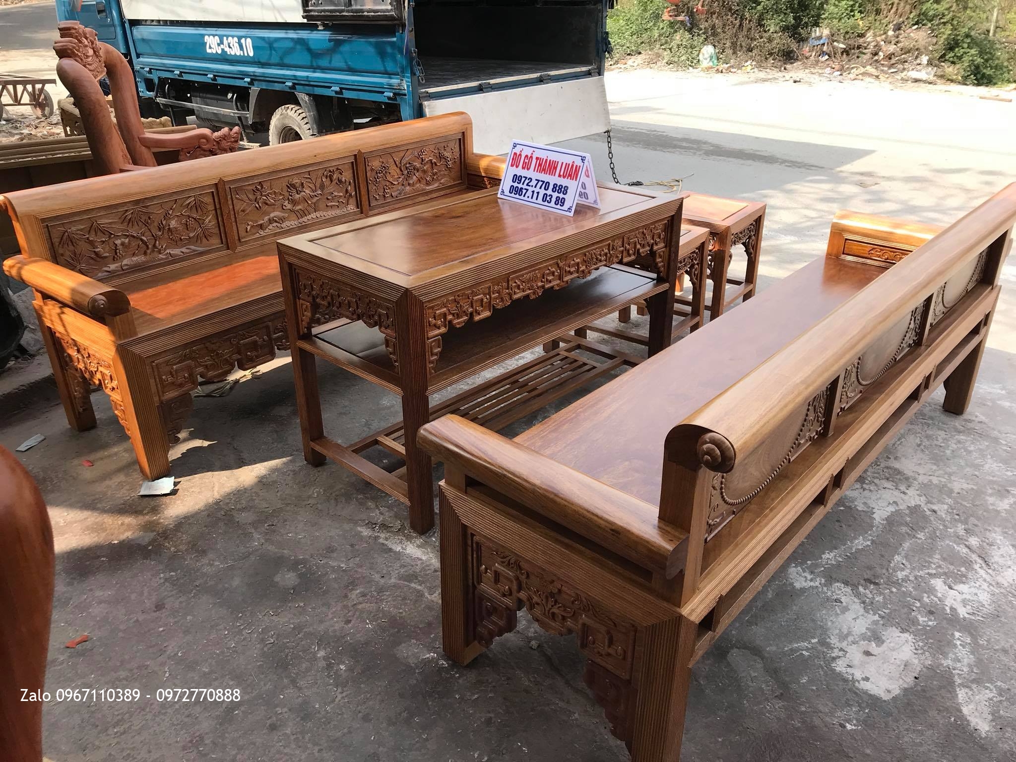 Trường Kỷ Gỗ Lim Xanh. A Định Thanh Hoá.