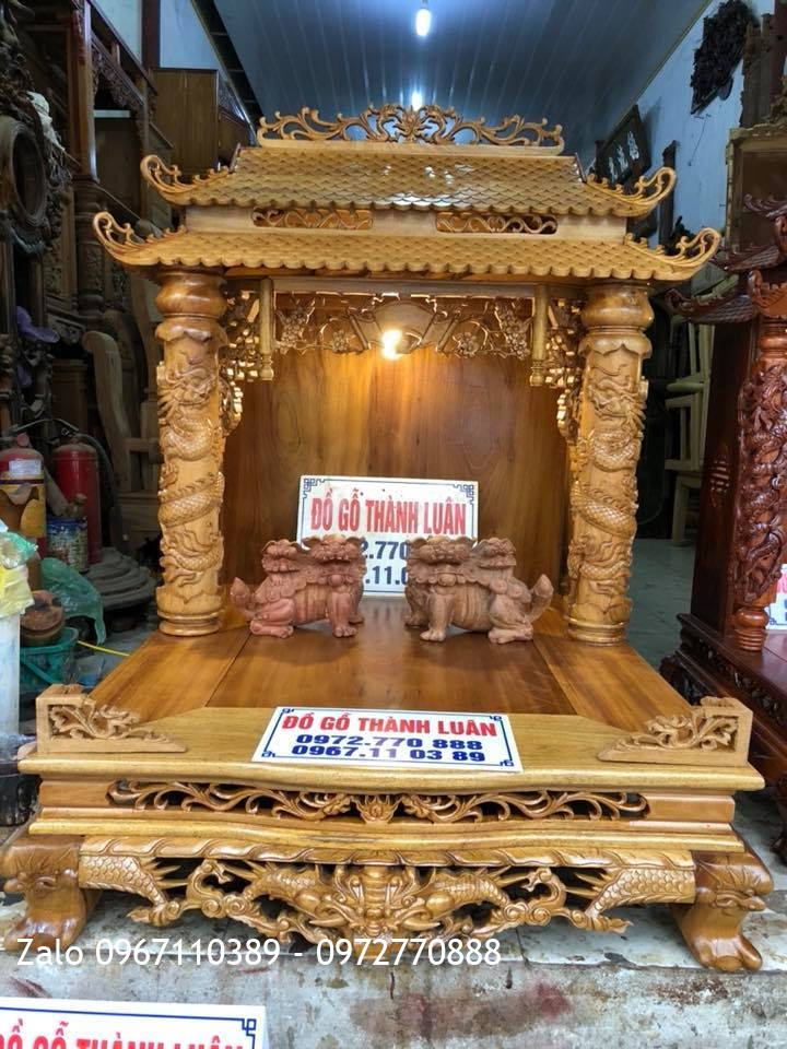 Bàn Thờ Thần Tài Gỗ Gụ Và Gỗ Hương - Khách Hải Phòng..