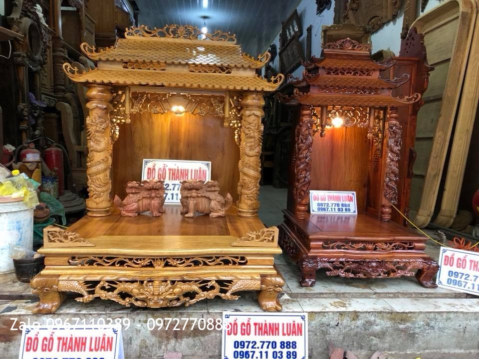 Bàn Thờ Thần Tài Gỗ Gụ Và Gỗ Hương - Khách Hải Phòng: