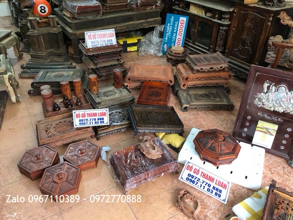 Khay Trà Và Khay Bánh Kẹo Gỗ Trắc Và Gỗ Hương.,