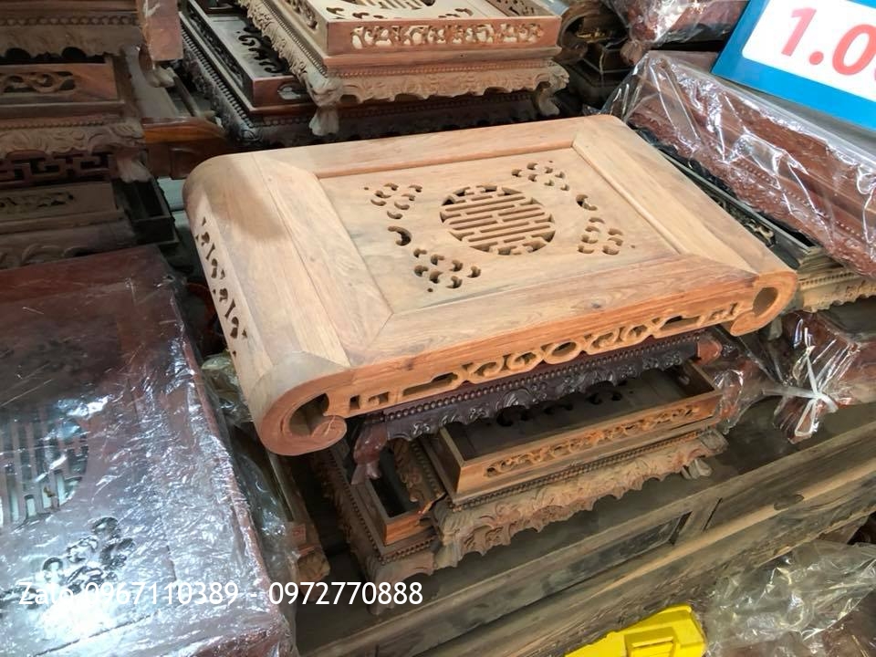 Khay Trà Và Khay Bánh Kẹo Gỗ Trắc Và Gỗ Hương.