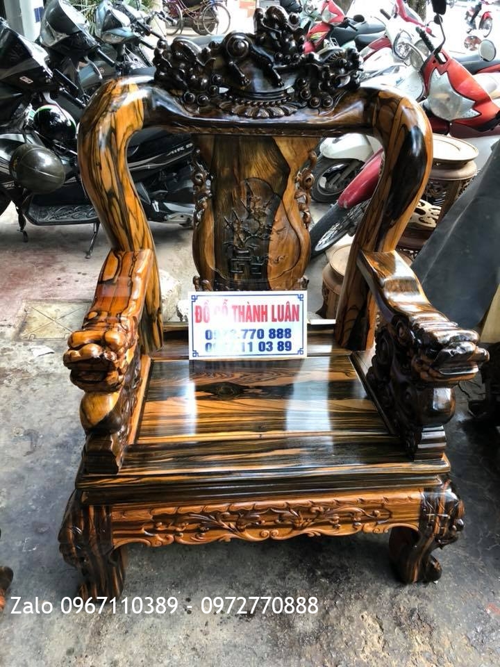 Tủ Kệ TiVi, Bộ Minh Quốc Nghê Gỗ Mun, A Tuấn Anh Quảng Ninh.