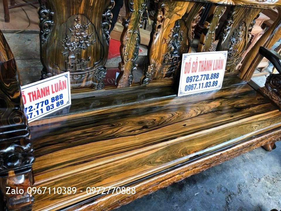 Tủ Kệ TiVi, Bộ Minh Quốc Nghê Gỗ Mun, A Tuấn Anh Quảng Ninh.