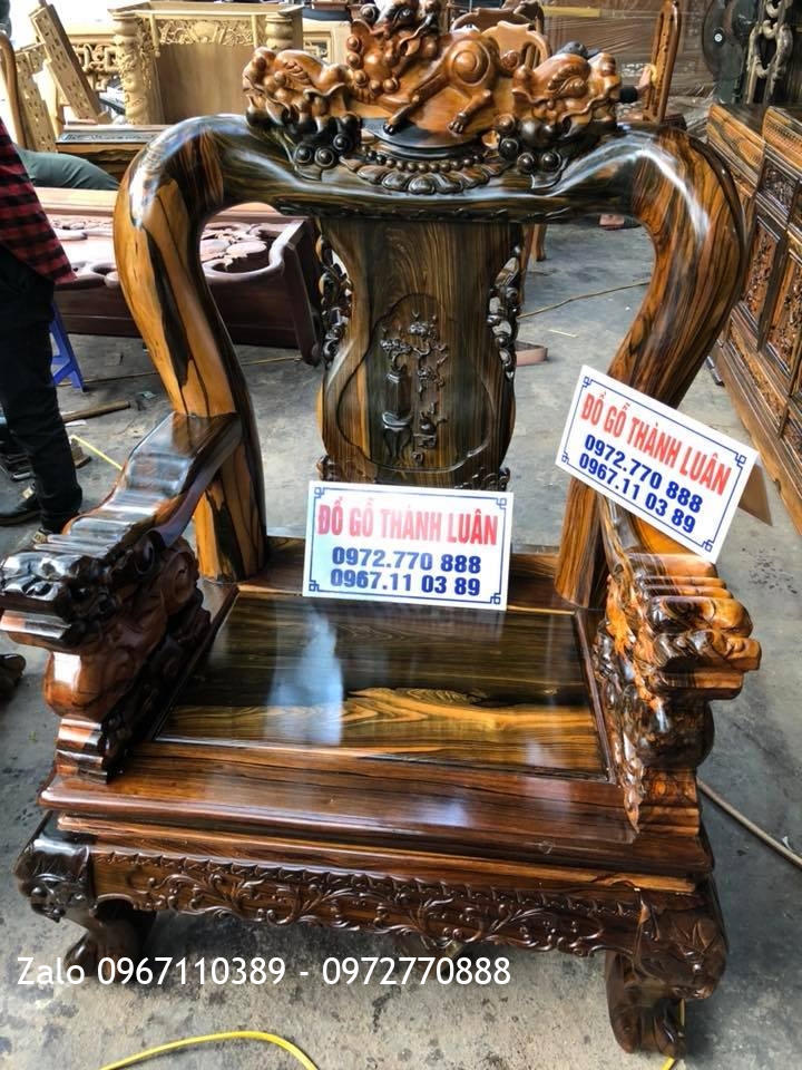 Tủ Kệ TiVi, Bộ Minh Quốc Nghê Gỗ Mun, A Tuấn Anh Quảng Ninh.