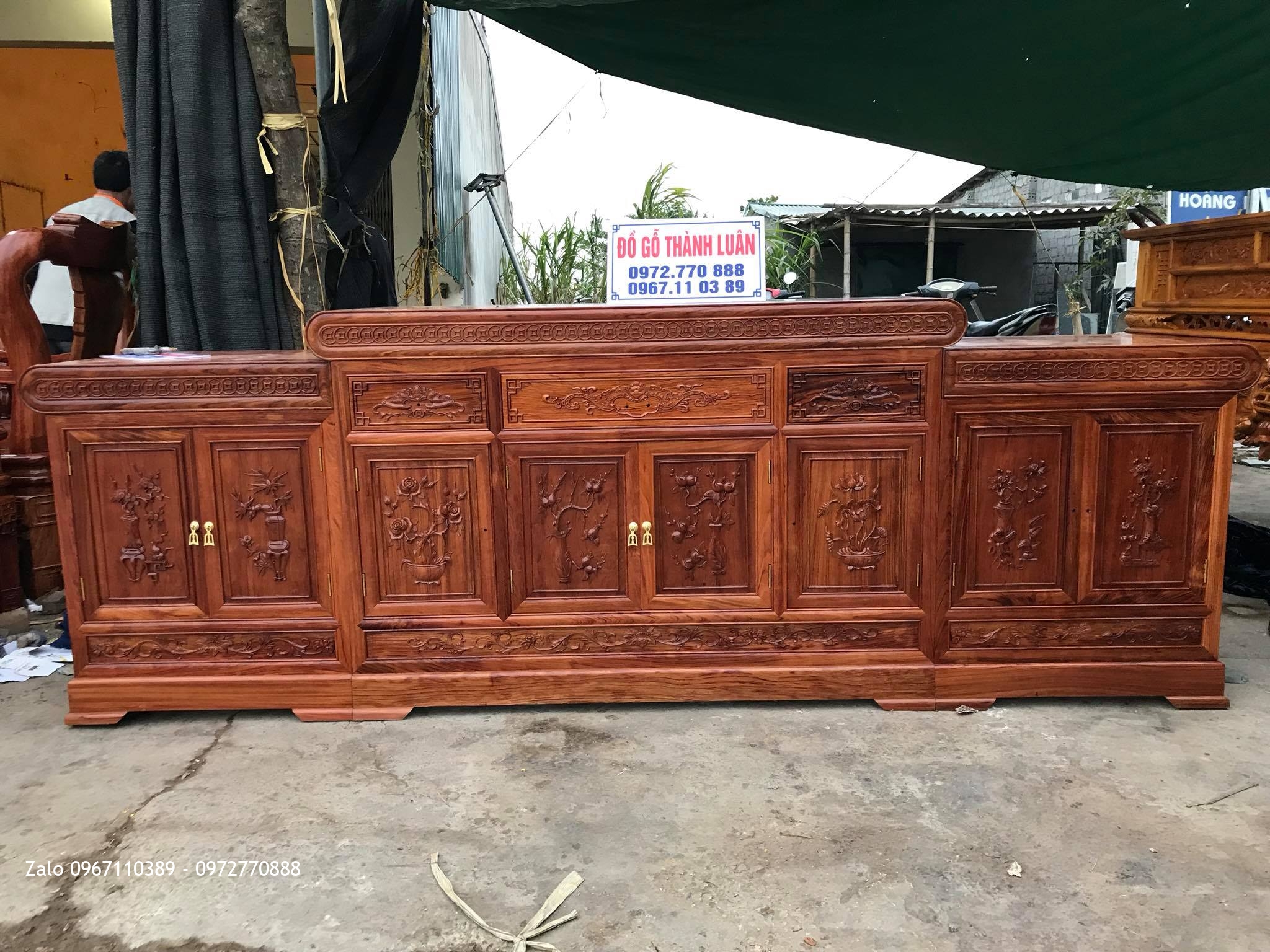 Bộ Ghế Minh Quốc Triện Gỗ Cẩm Lai,Kệ Tivi Gỗ Cẩm Lai. Bác Thu Cầu Giấy HN..,