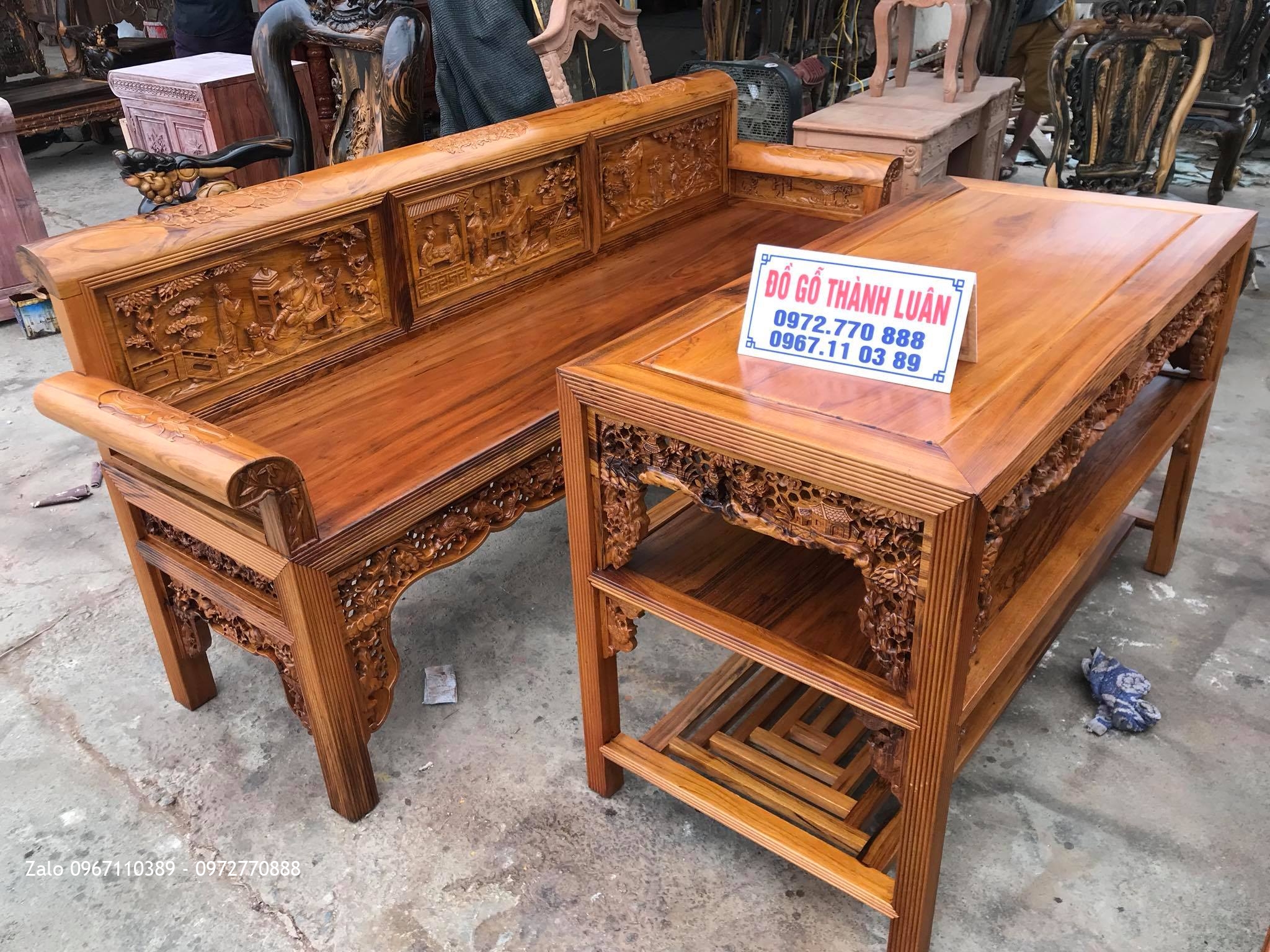 Trường Kỷ Tam Quốc Gỗ Gụ Ta Quảng Bình. A Quảng Vân Côn Hoài Đức HN