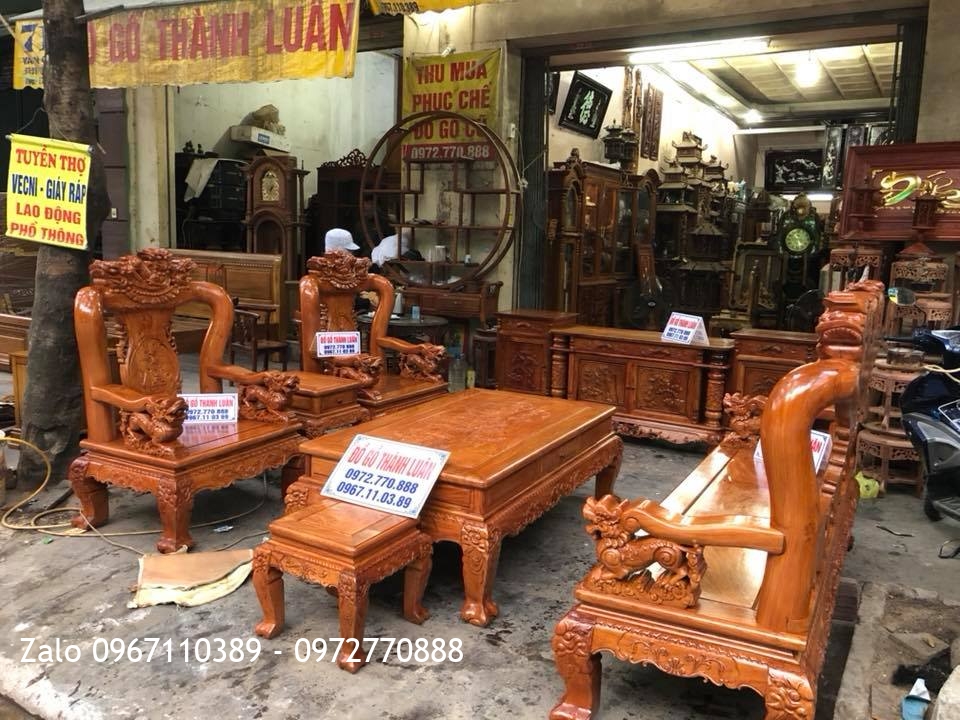 Bộ Minh Quốc Nghê Gỗ Hương Đá c12, Kệ Tivi Gỗ Hương. GĐ Chú Minh Hải Phòng,,