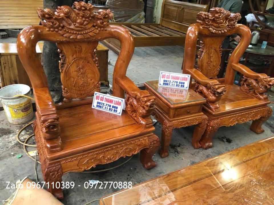 Bộ Minh Quốc Nghê Gỗ Hương Đá c12, Kệ Tivi Gỗ Hương. GĐ Chú Minh Hải Phòng:::