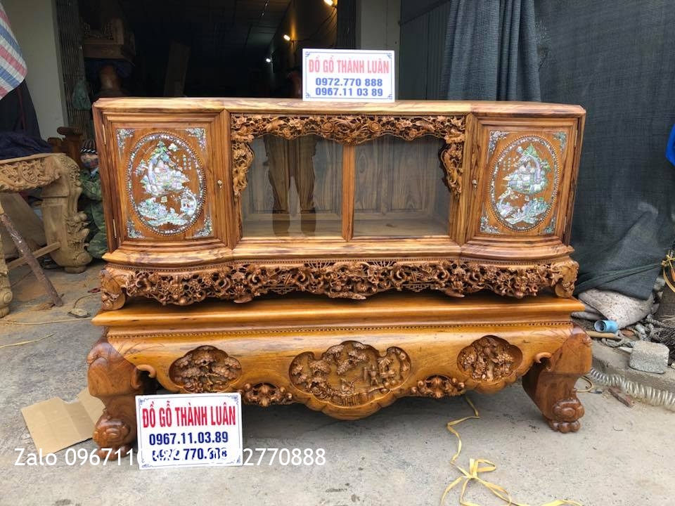 Tủ Chè Gụ Ta Quảng Bình.