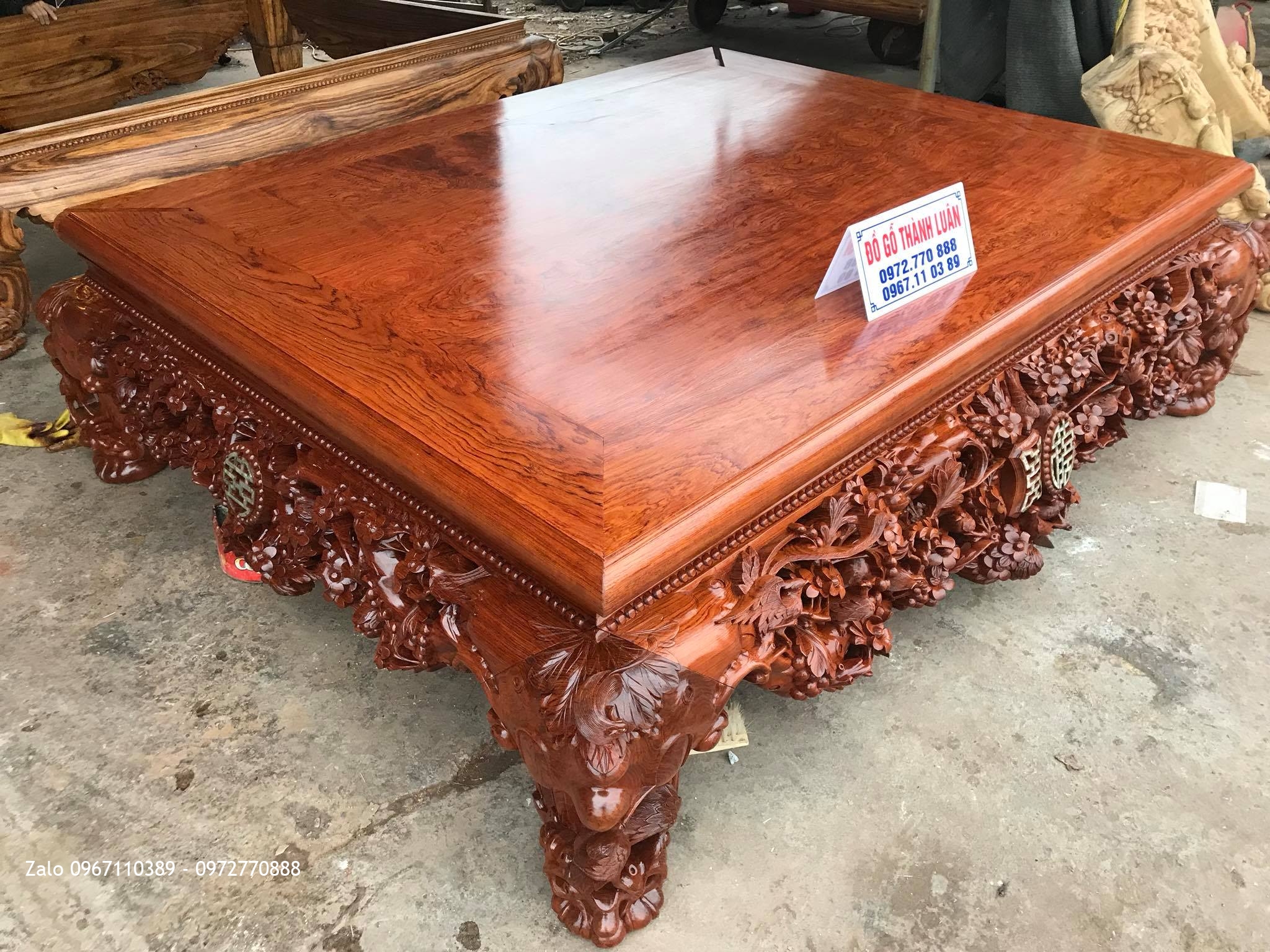 Sập Thập Điểu Quần Mai Gỗ Cẩm Lai Vip .A Bình Tây Tựu HN