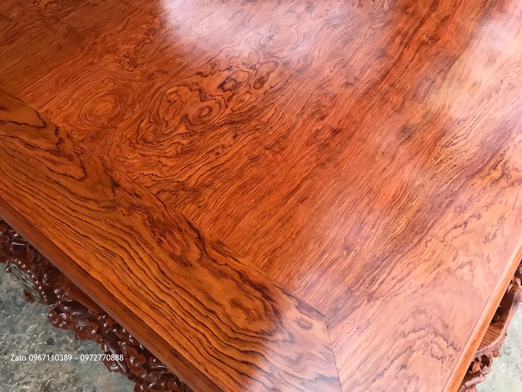 Sập Thập Điểu Quần Mai Gỗ Cẩm Lai Vip .A Bình Tây Tựu HN. .