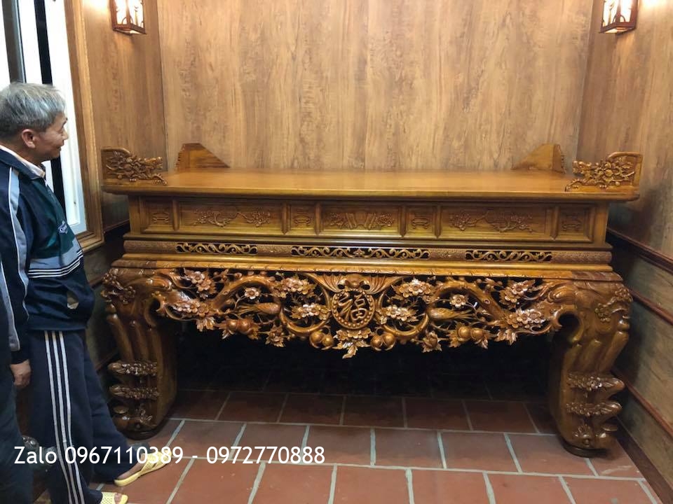 Bàn Giao Sập Thờ Mai Điểu Víp, A Tùng HN.