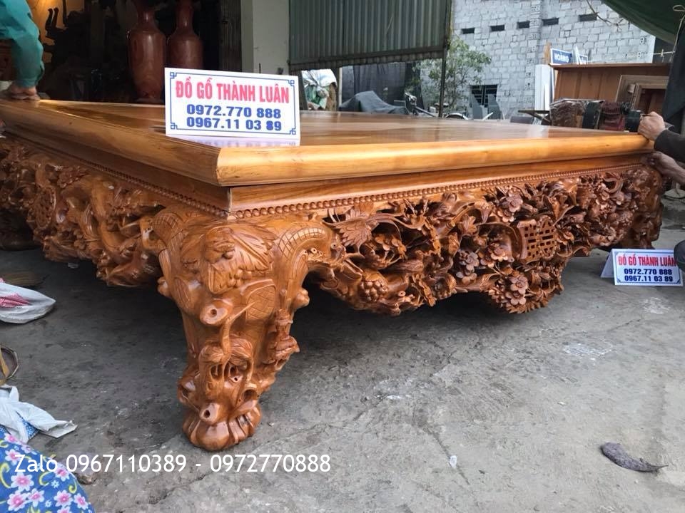 Sập Gụ Thâp Điểu. Khách Lạng Sơn