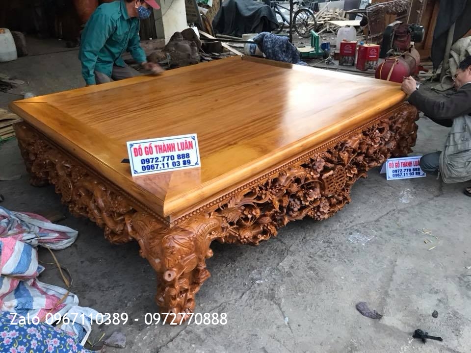 Sập Gụ Thâp Điểu. Khách Lạng Sơn.