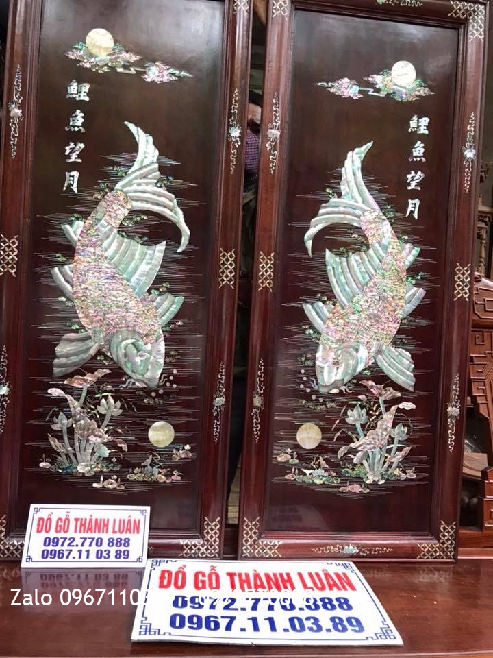 i Cá Chép Khảm Ốc Gỗ Gụ. Khách An Dương, Hải Phòng,