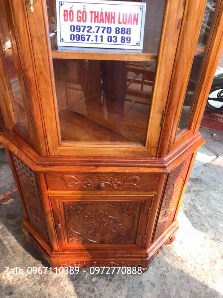 Tủ Góc Gỗ Hương, Tủ Tivi Gỗ Gụ,