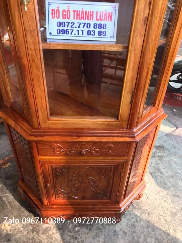 Tủ Góc Gỗ Hương, Tủ Tivi Gỗ Gụ.:.