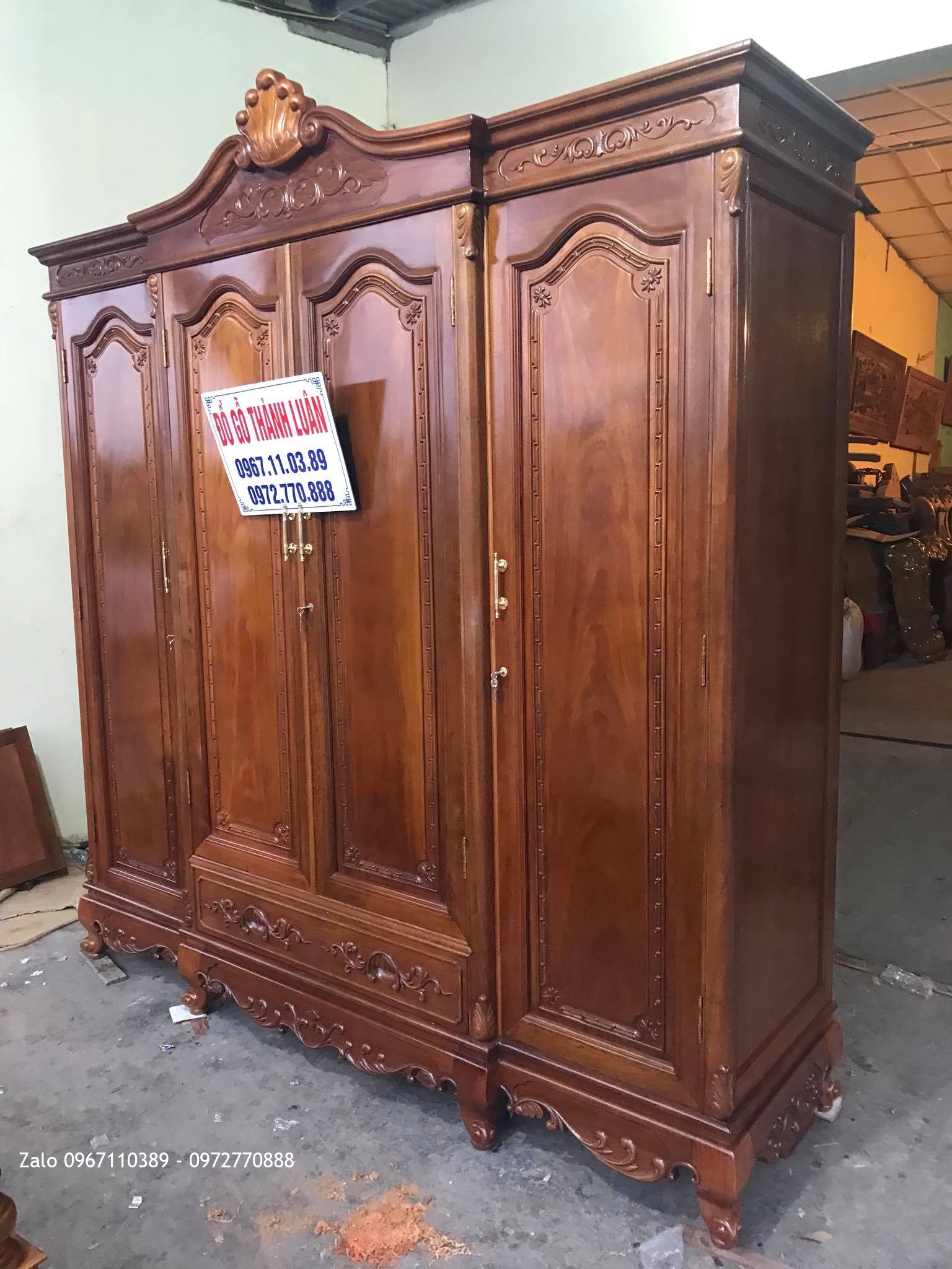 Giường, Tủ Áo, Bàn Trang Điểm Gỗ Gụ. Khách HN,