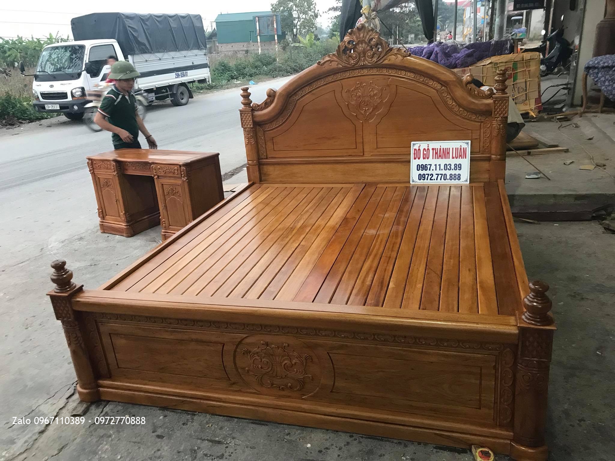 Giường, Tủ Áo, Bàn Trang Điểm Gỗ Gụ. Khách HN,.