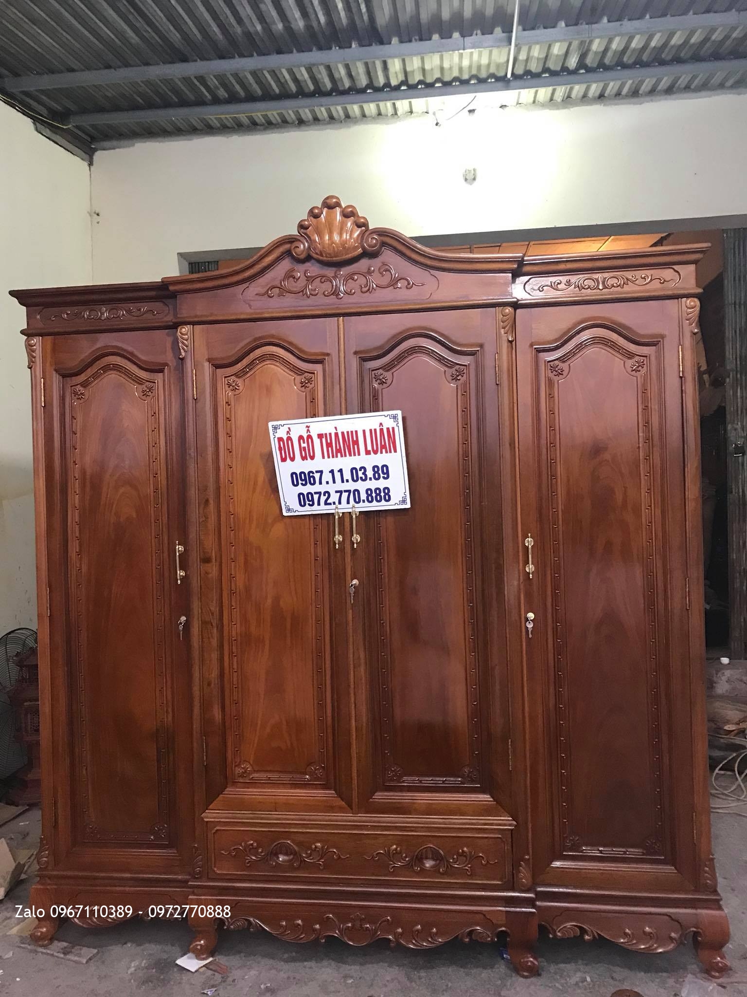 Giường, Tủ Áo, Bàn Trang Điểm Gỗ Gụ. Khách HN,