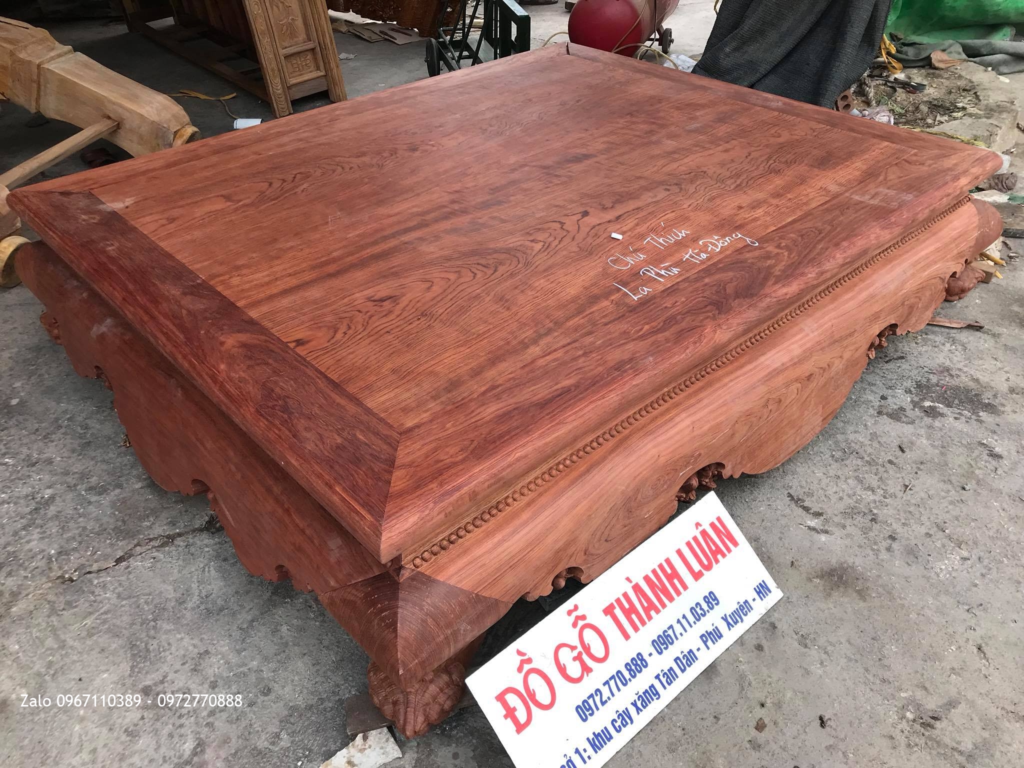 Sập Trệt Gỗ Cẩm Lai.