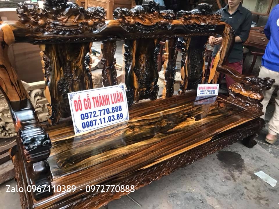 Bộ Minh Quốc Nghê Gỗ Mun, Kệ Tivi. C Tuyết Hải Phòng,