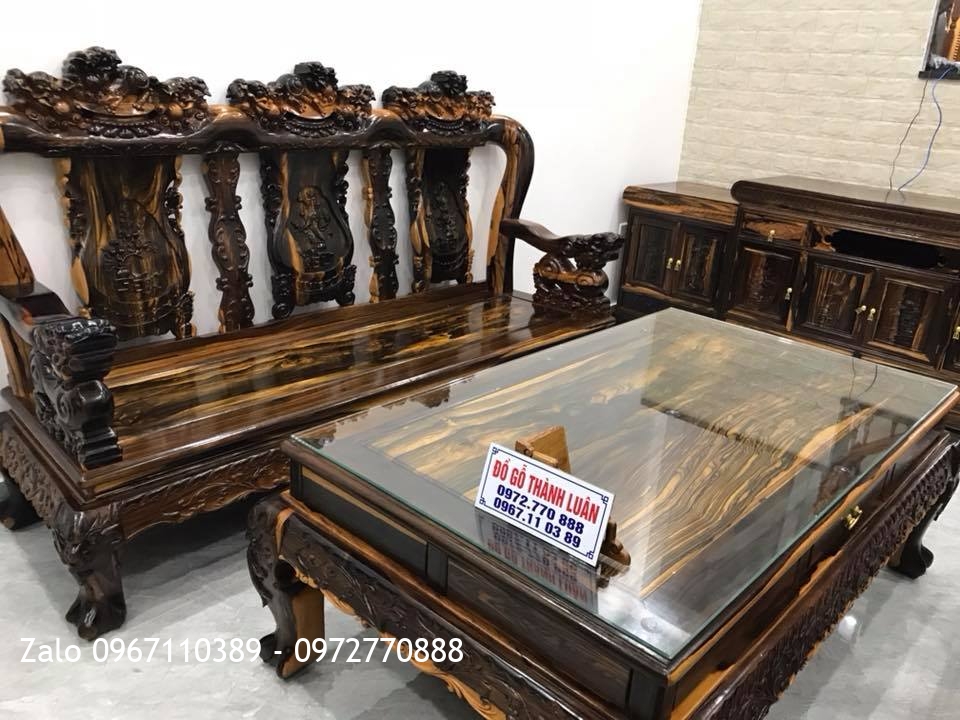 Bộ Minh Quốc Nghê Gỗ Mun, Kệ Tivi. C Tuyết Hải Phòng..:.