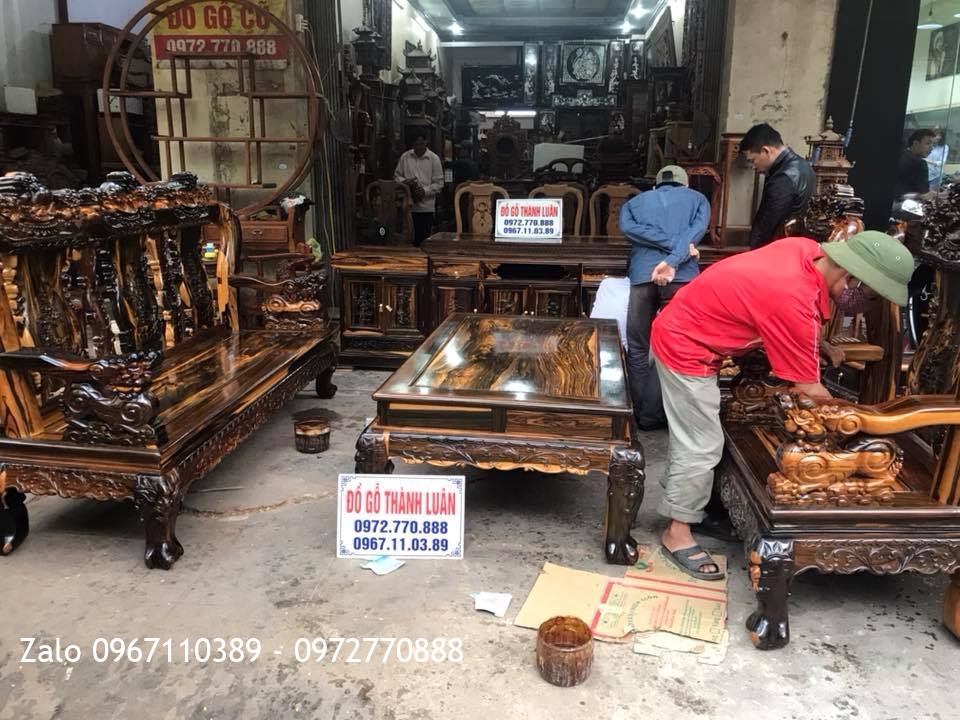 Bộ Minh Quốc Nghê Gỗ Mun, Kệ Tivi. C Tuyết Hải Phòng:.