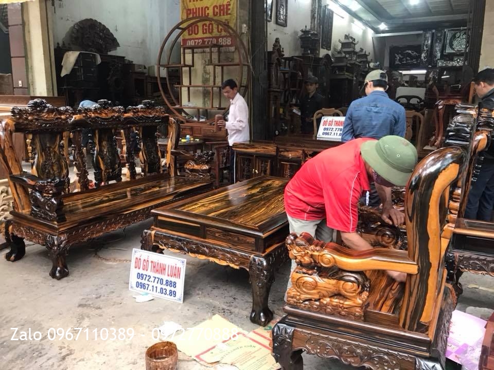 Bộ Minh Quốc Nghê Gỗ Mun, Kệ Tivi. C Tuyết Hải Phòng:.