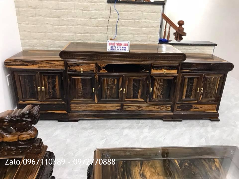 Bộ Minh Quốc Nghê Gỗ Mun, Kệ Tivi. C Tuyết Hải Phòng::..